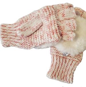 Ladies Crochet Mittens